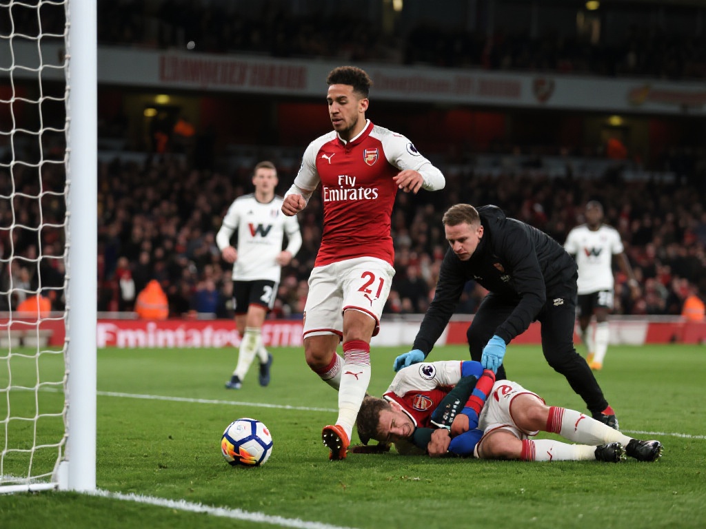 当一场激烈的英超对决在酋长球场上演时，胜