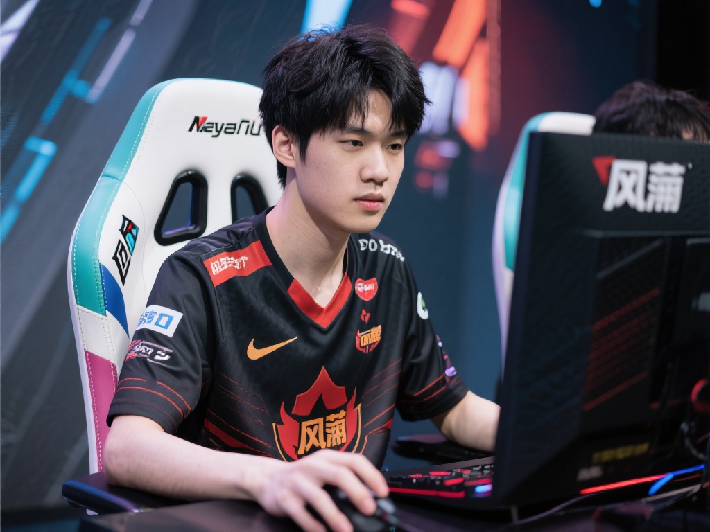 作为一名经验丰富的职业选手，风箫曾是战队